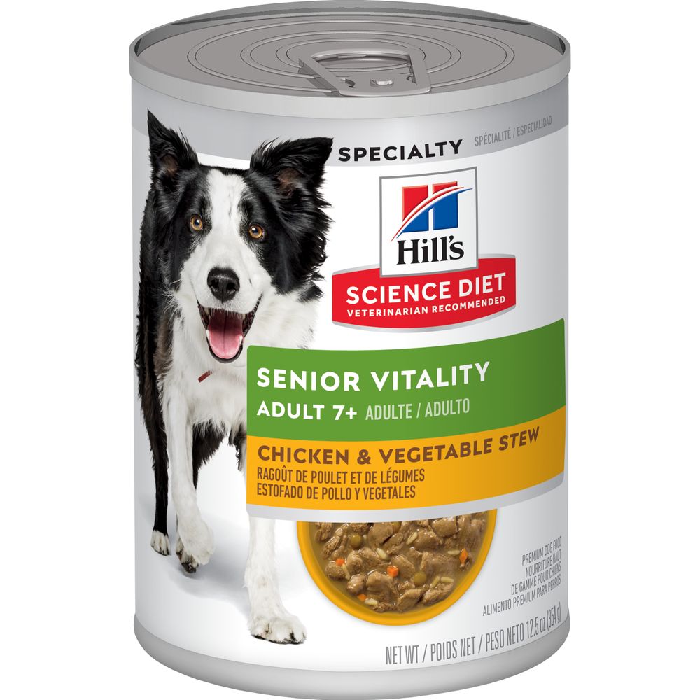 Adult 7 Senior Vitality Dog Food Hill s Pet Nutrition