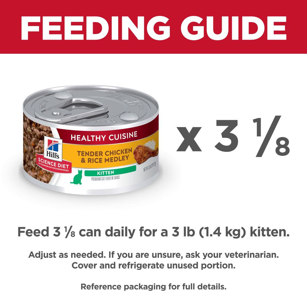 Kitten Healthy Cuisine Cat Food