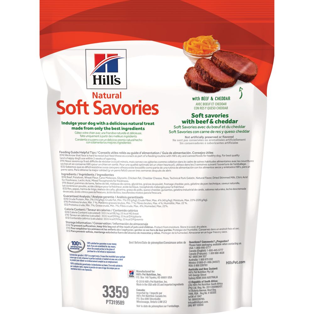 Natural Soft Savory Dog Treats