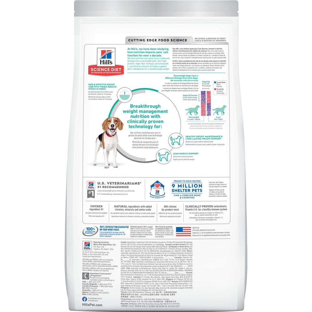 Adult Perfect Weight Small Bites Dog Food