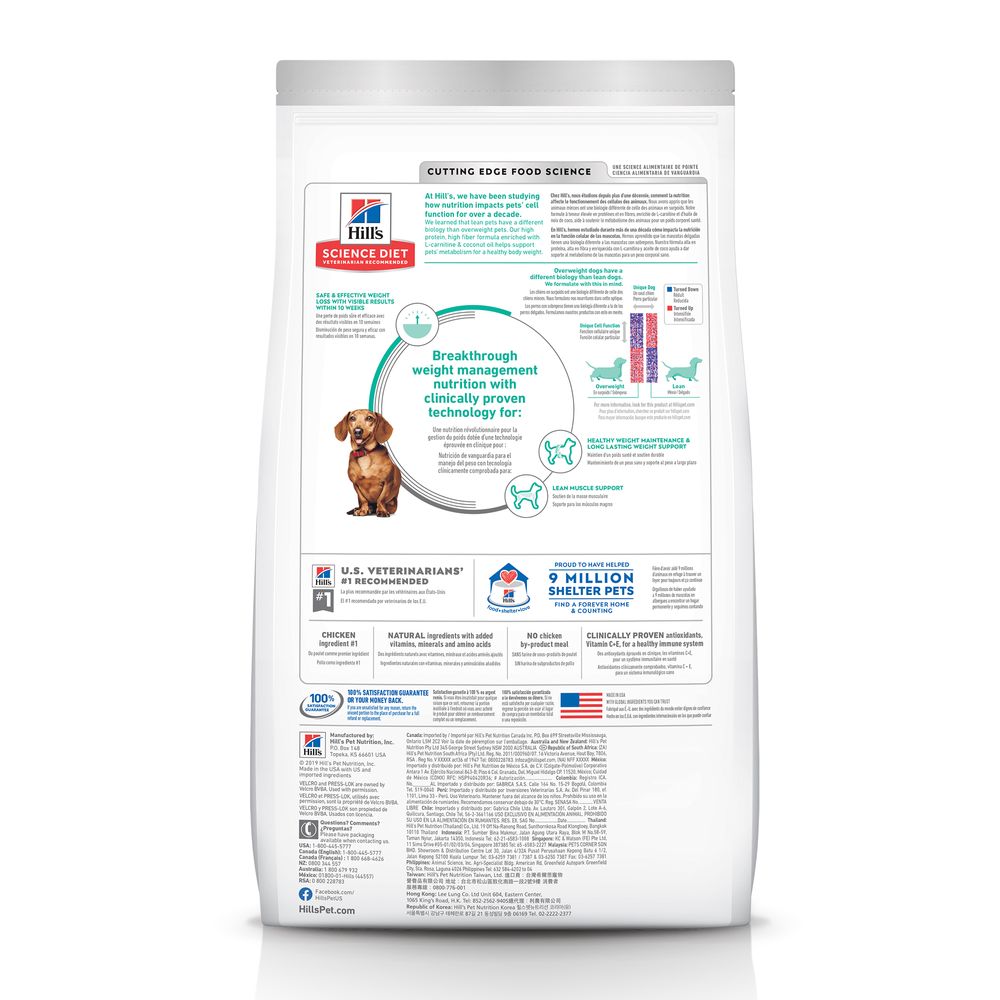 Adult Perfect Weight Small & Mini Dog Food