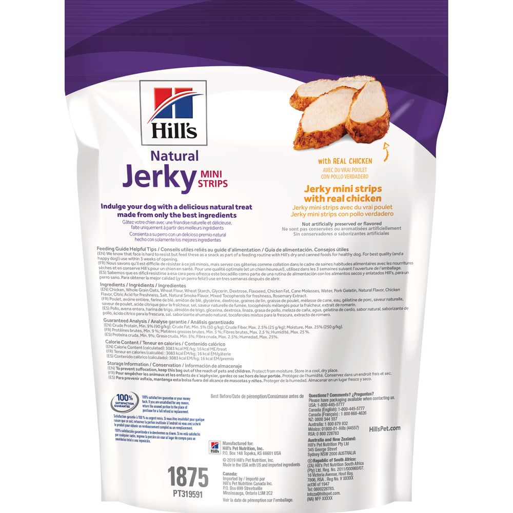 Natural Jerky Mini-Strips Dog Treats