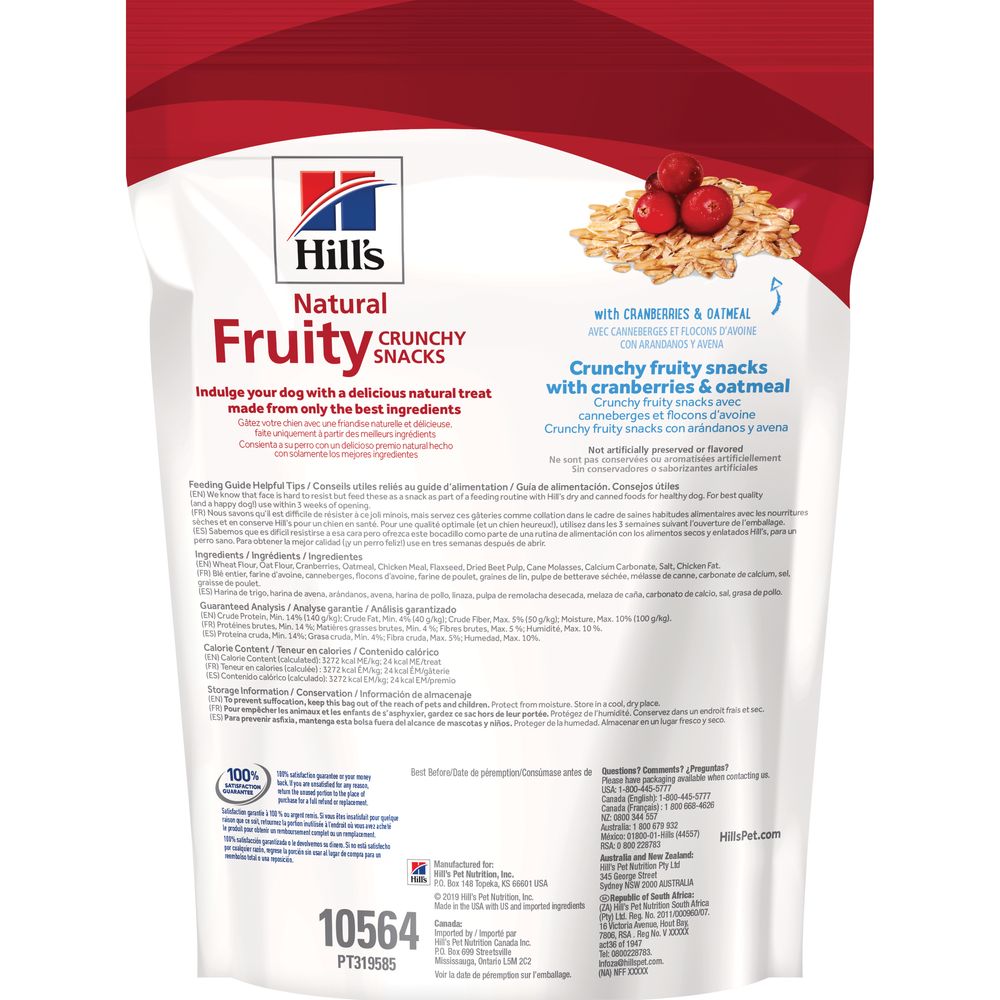 Natural Fruity Snacks Dog Treats