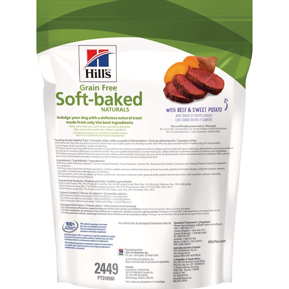 Grain Free Soft-Baked Naturals Dog Treats