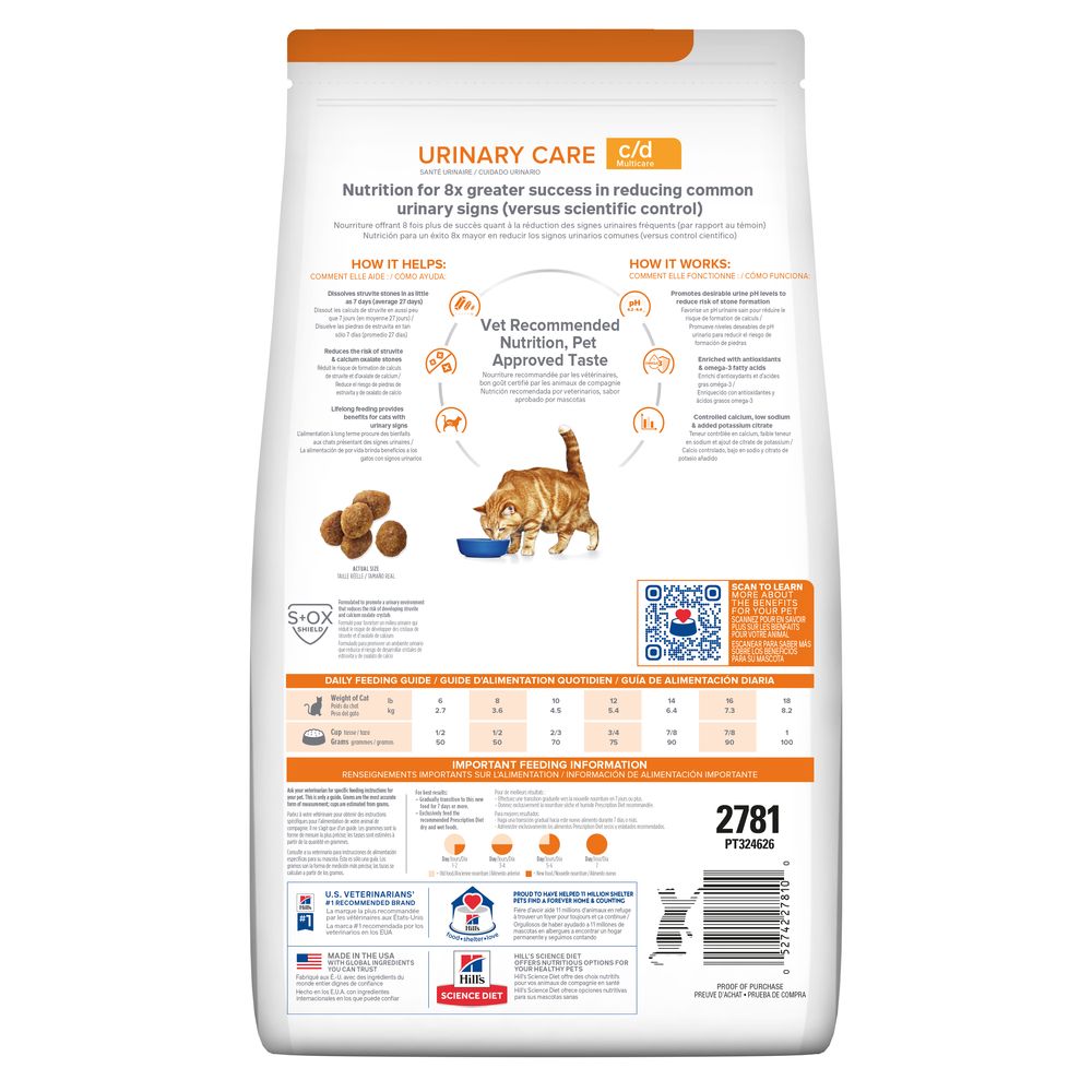 c/d Multicare Urinary Care Cat Food